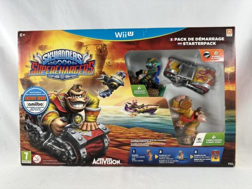 Skylanders SuperChargers Donkey Kong Starterpack Compleet Nintendo Wii U
