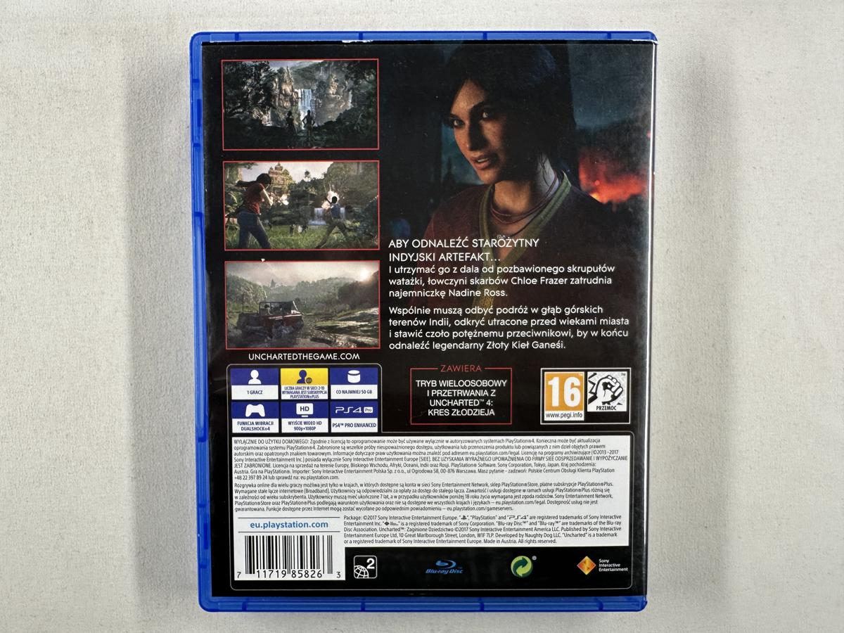 Uncharted The Lost Legacy - Poolse versie - Playstation 4 - PS4 - Afbeelding 3