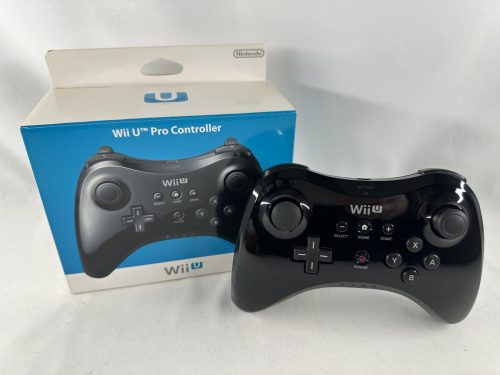 Nintendo Pro Controller Zwart + oplaadkabel Compleet Nintendo Wii U
