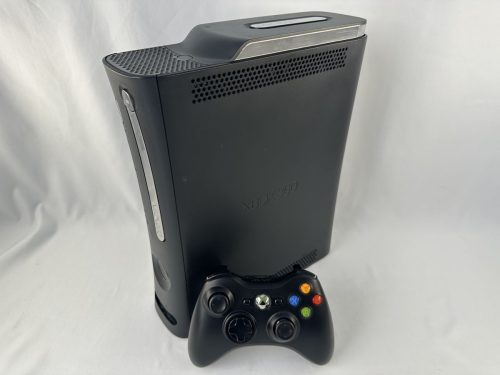 Xbox 360 Zwart + 120 GB HDD, Controller & kabels