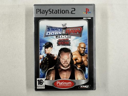 WWE Smackdown vs. Raw 2008 Playstation 2 Platinum - PS2