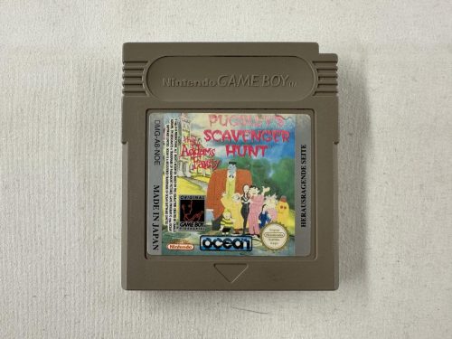Addam's Family Pugsley's Scavenger Hunt Nintendo Gameboy