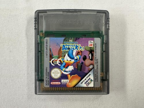 Disney Donald Duck Quack Attack Nintendo Gameboy Color