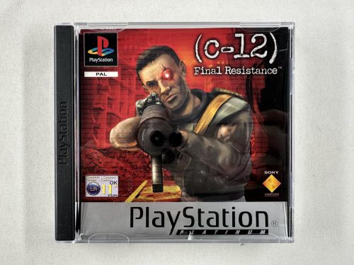 C-12 Final Resistance Playstation 1 Platinum - PS1