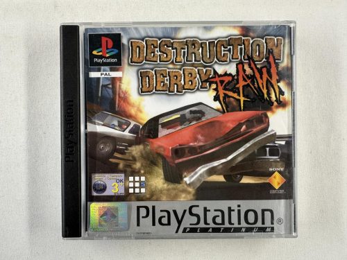 Destruction Derby RAW Playstation 1 Platinum - PS1