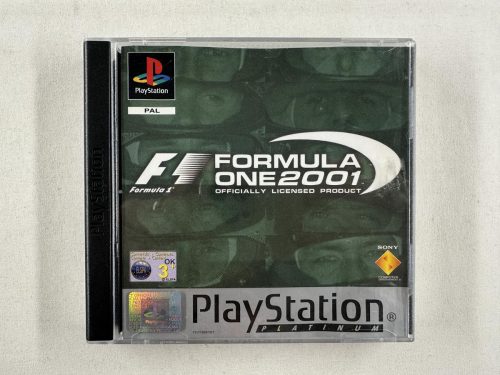 F1 Formula One 2001 Playstation 1 Platinum - PS1