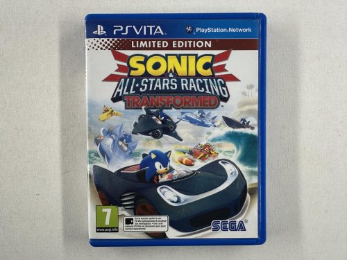 Sonic All Star Racing Transformerd Limited Edition Playstation Vita - PSVita