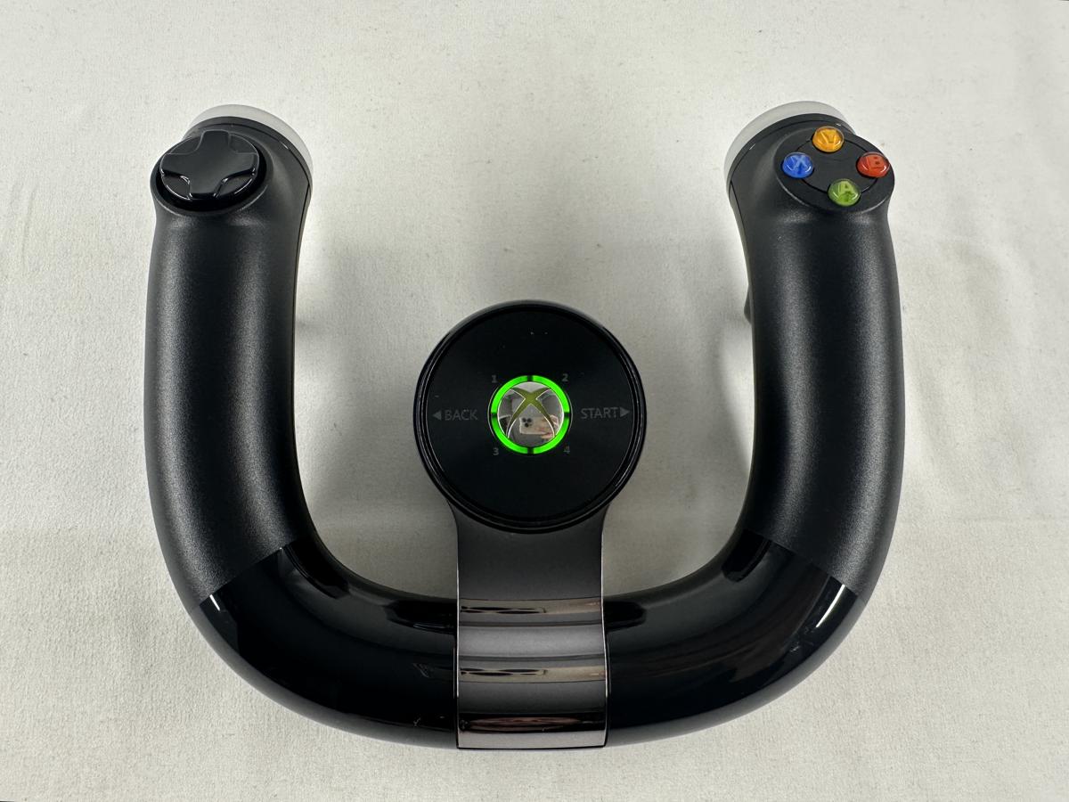 Xbox 360 Wireless Speed Wheel zwart
