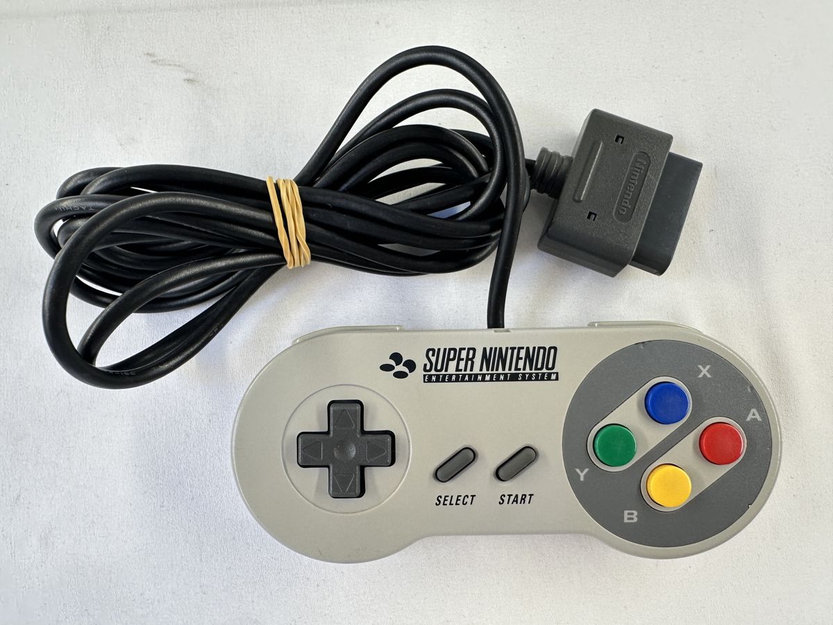 Super Nintendo Console + Controller & Kabels - SNES - Afbeelding 5