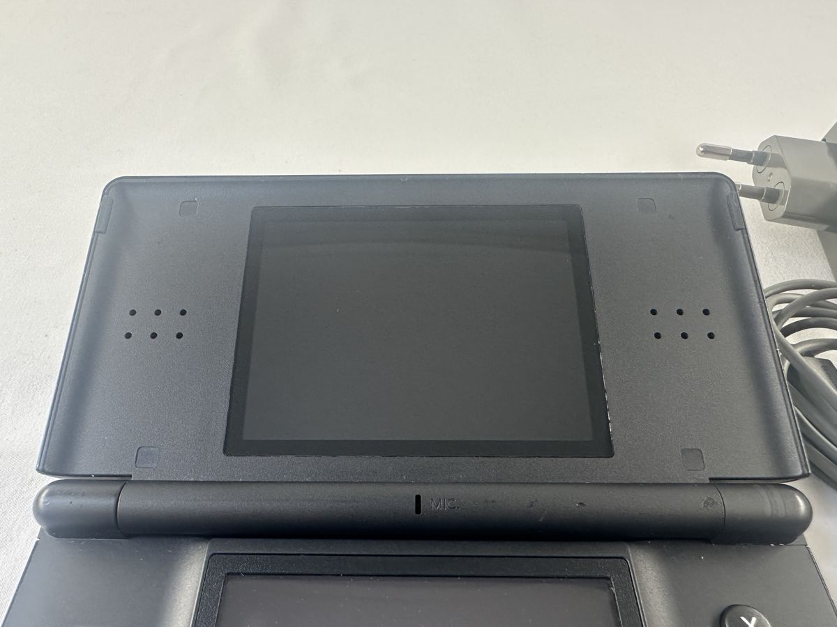 Nintendo DS Lite Zwart handheld spelcomputer + oplader - Afbeelding 3