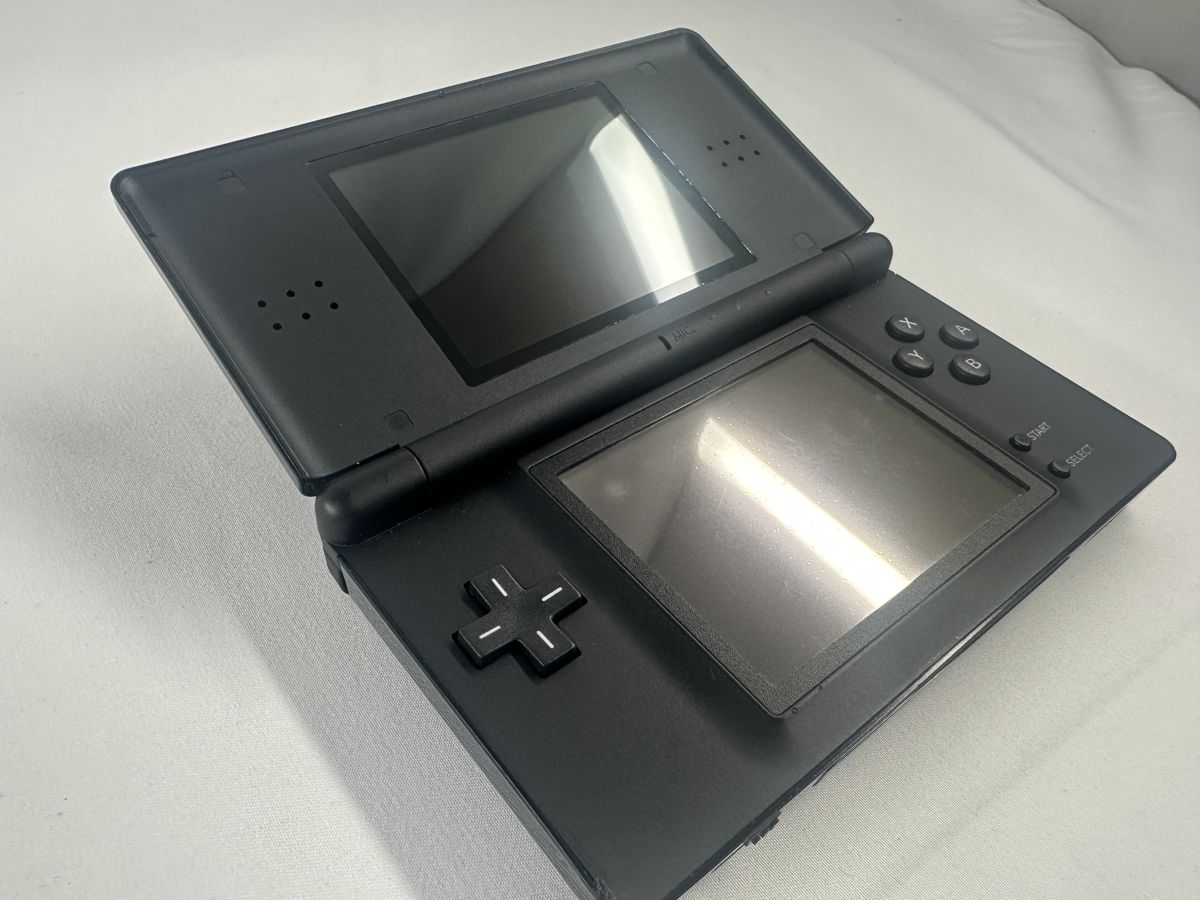 Nintendo DS Lite Zwart handheld spelcomputer + oplader - Afbeelding 5