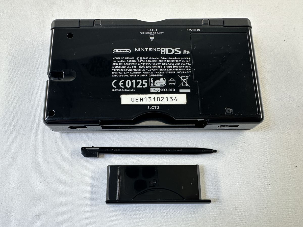 Nintendo DS Lite Zwart handheld spelcomputer + oplader - Afbeelding 10