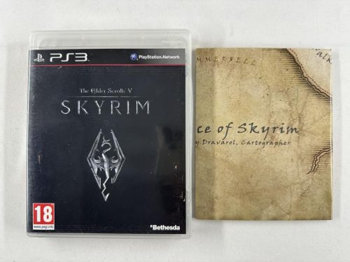 The Elder Scrolls V Skyrim + poster Playstation 3 - PS3