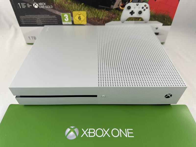 Xbox One S wit 1 TB Console in doos + Controller - Afbeelding 2