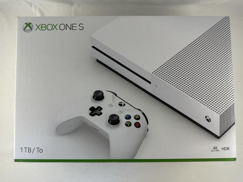 Xbox One S wit 1 TB Console in doos + Controller - Afbeelding 21