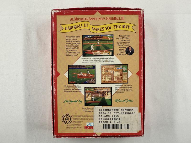 HardBall 3 (Accolade) SEGA Mega Drive - Afbeelding 6