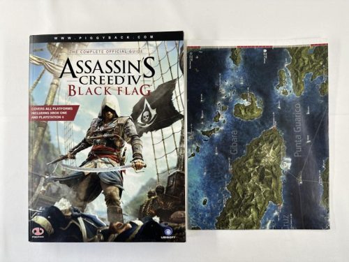 Assassin's Creed 4 Black Flag The Complete Official Guide + poster - Piggyback