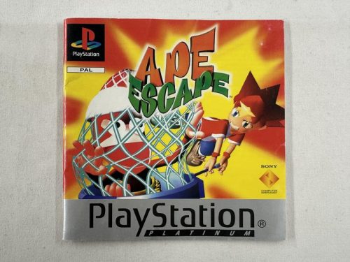 Ape Escape handleiding Playstation 1 Platinum - PS1
