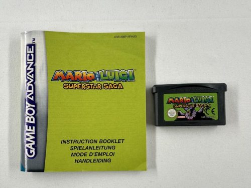 Mario & Luigi Superstar Saga + handleiding Nintendo Gameboy Advance - GBA