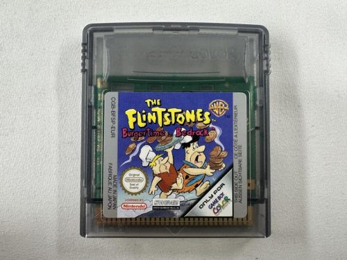 The Flintstones Burgertime in Bedrock Nintendo Gameboy Color