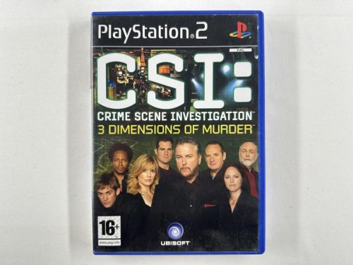 CSI Crime Scene Investigation 3 Dimensions of Murder Playstation 2 - PS2
