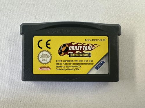 Crazy Taxi Catch A Ride Nintendo Gameboy Advance - GBA