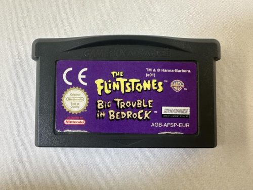 The Flintstones Big Trouble in Bedrock Nintendo Gameboy Advance - GBA
