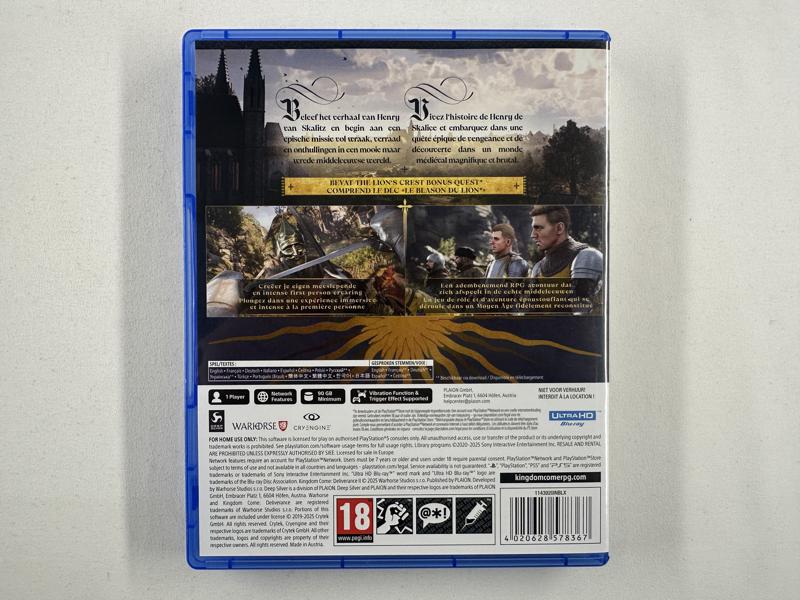 Kingdom Come Deliverance II Day One Edition Playstation 5 - PS5 - Afbeelding 3