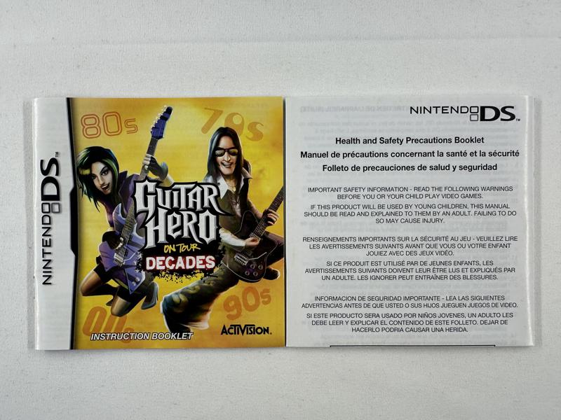Guitar Hero On Tour Decades Bundel Nintendo DS - Afbeelding 4