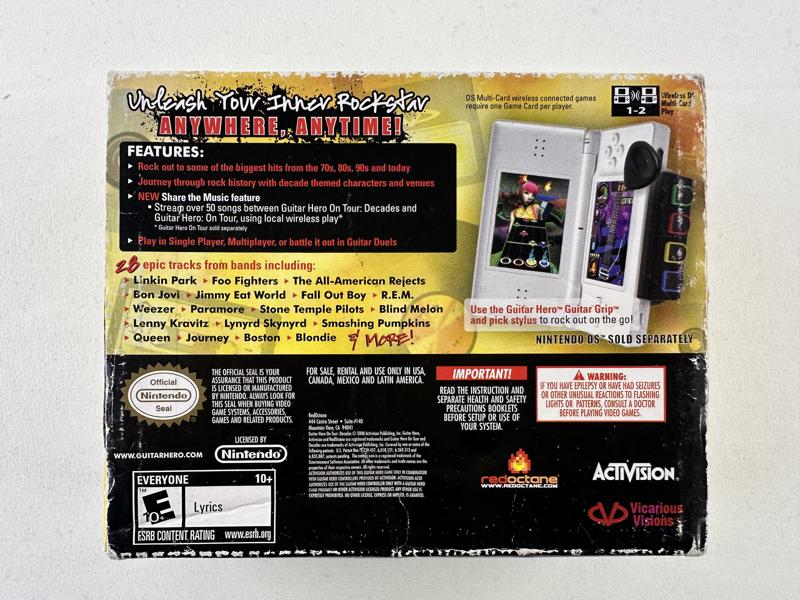 Guitar Hero On Tour Decades Bundel Nintendo DS - Afbeelding 11