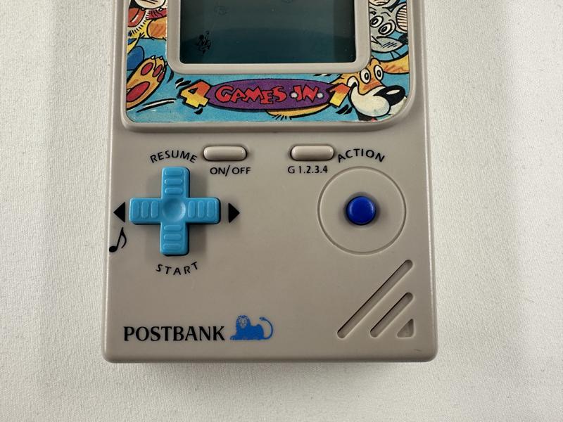 Pennie Games 4 Games in 1 vintage handheld - Postbank - Afbeelding 3