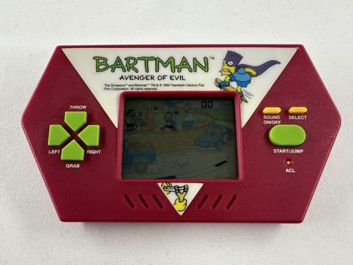 Bartman Avenger of Evil vintage handheld 1990 - Acclaim