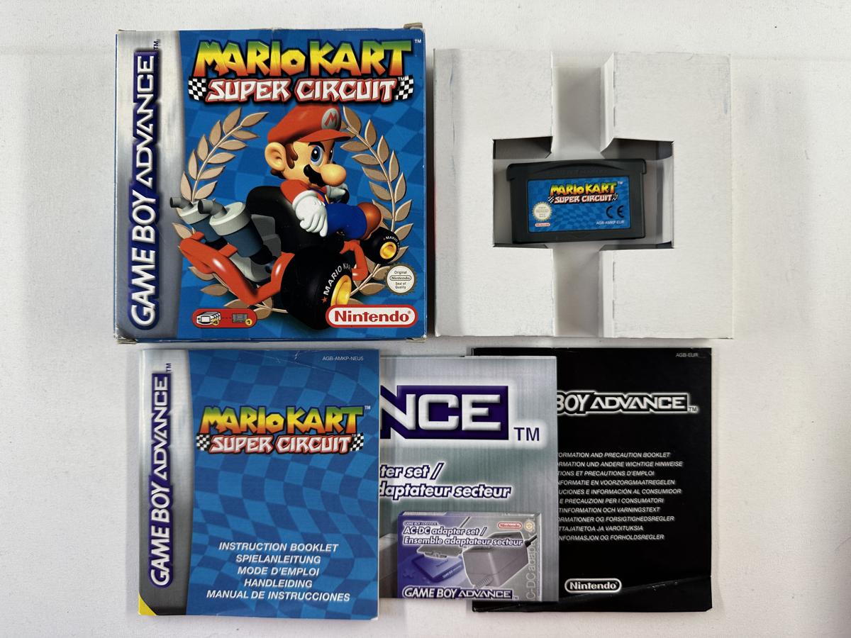 Mario Kart Super Circuit Compleet (CIB) Nintendo Gameboy Advance - GBA - Afbeelding 2
