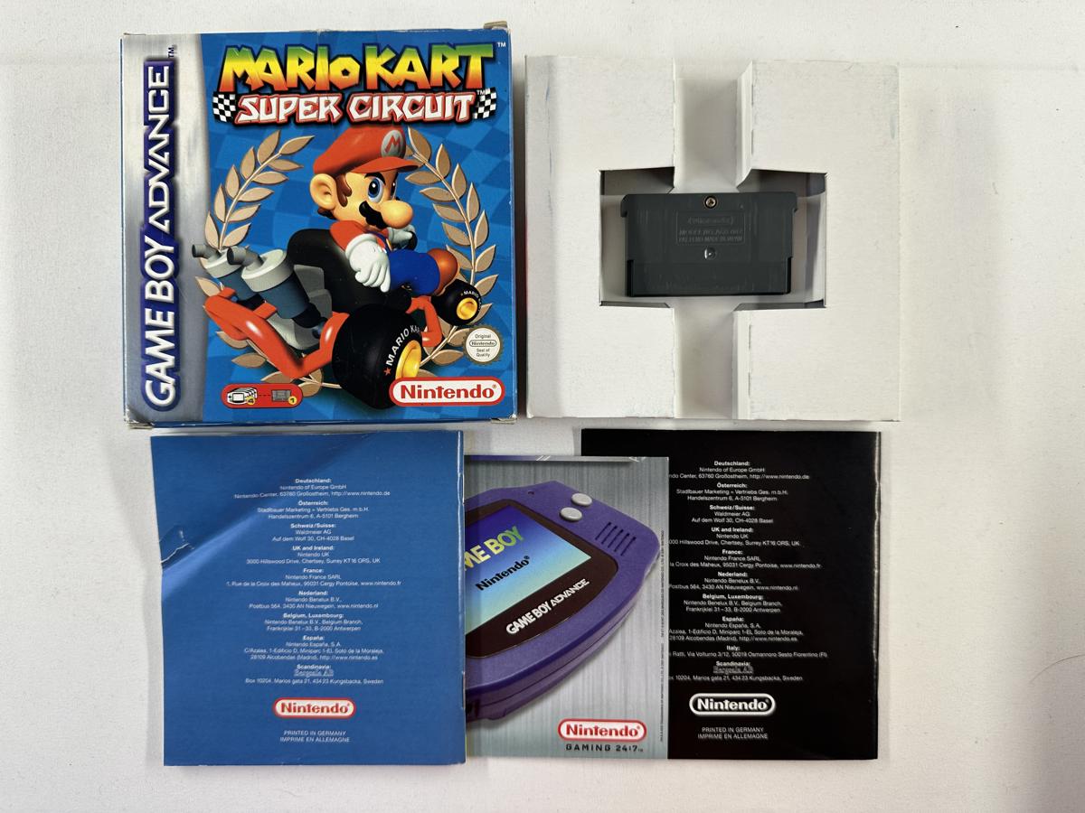 Mario Kart Super Circuit Compleet (CIB) Nintendo Gameboy Advance - GBA - Afbeelding 6