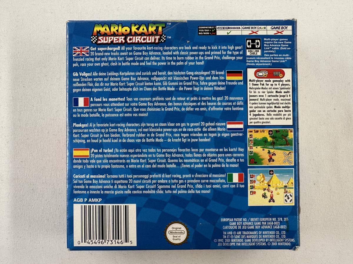 Mario Kart Super Circuit Compleet (CIB) Nintendo Gameboy Advance - GBA - Afbeelding 12