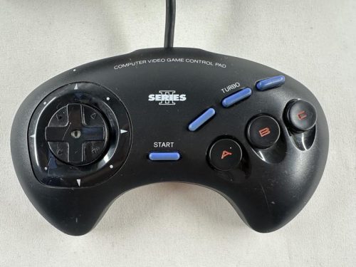 SEGA Mega Drive Controller Honey Bee Series II zwart