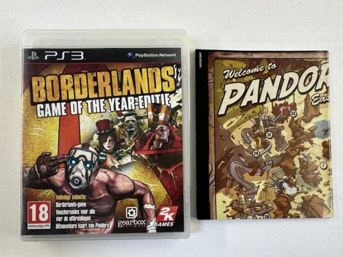 Borderlands Game of the Year Edition + poster Playstation 3 - PS3