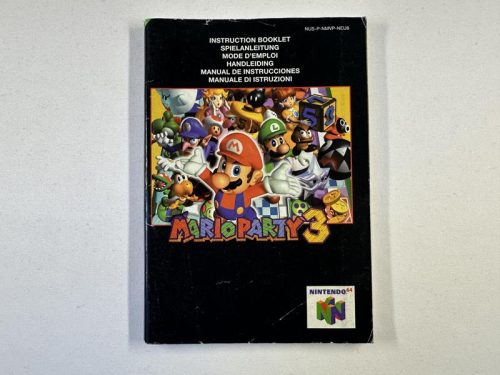 Mario Party 3 Handleiding Nintendo 64 - N64