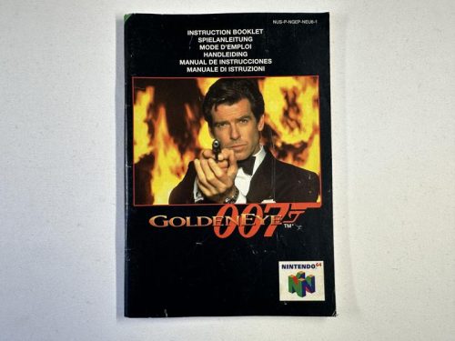 GoldenEye 007 Handleiding Nintendo 64 - N64