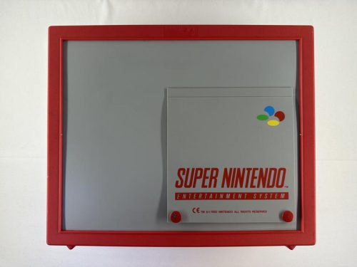 Vintage koffer Super Nintendo grijs / rood 1992 - SNES