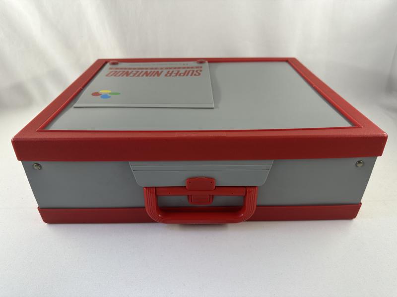 Vintage koffer Super Nintendo grijs / rood 1992 - SNES - Afbeelding 4