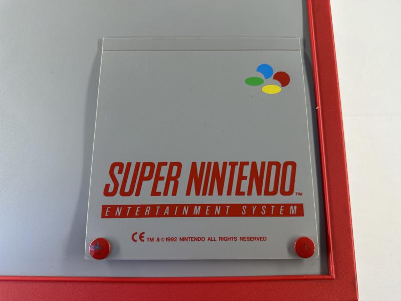 Vintage koffer Super Nintendo grijs / rood 1992 - SNES - Afbeelding 5