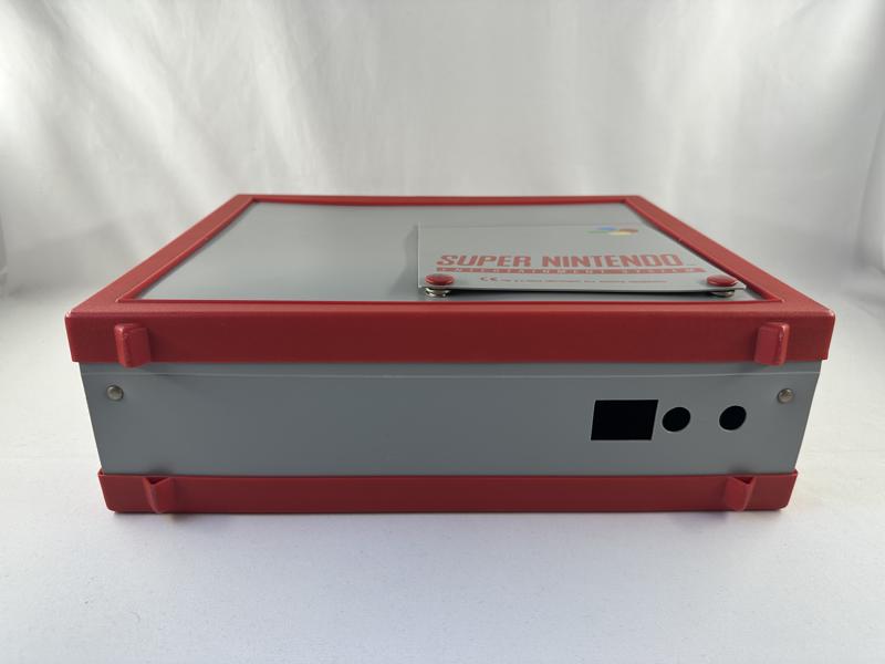 Vintage koffer Super Nintendo grijs / rood 1992 - SNES - Afbeelding 6