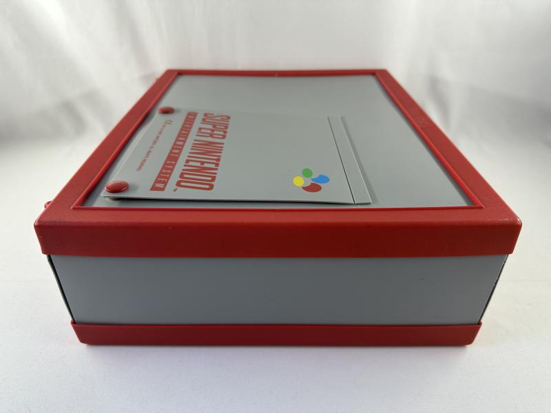 Vintage koffer Super Nintendo grijs / rood 1992 - SNES - Afbeelding 7