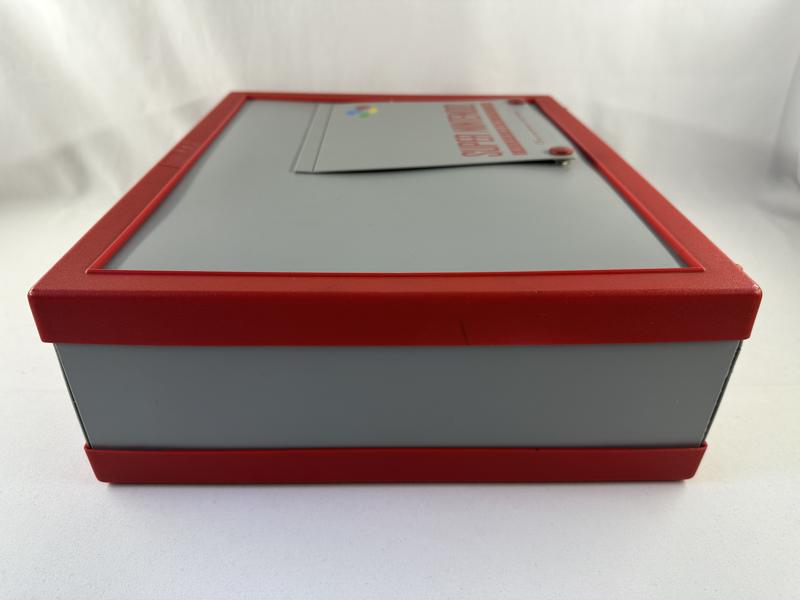 Vintage koffer Super Nintendo grijs / rood 1992 - SNES - Afbeelding 8