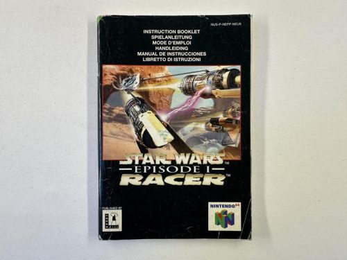 Star Wars Episode 1 Racer Handleiding Nintendo 64 - N64
