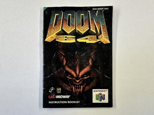 Doom 64 Handleiding Nintendo 64 - N64