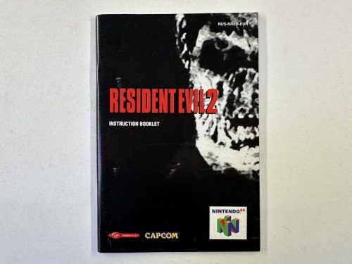 Resident Evil 2 Handleiding Nintendo 64 - N64