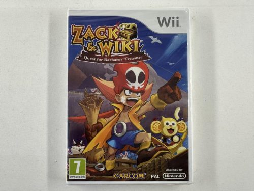 Zack & Wiki Quest for Barbaros Treasure SEALED Nintendo Wii