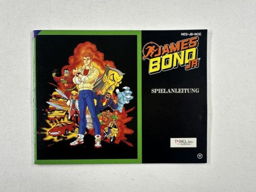 James Bond Jr. Handleiding (Duits) Nintendo NES
